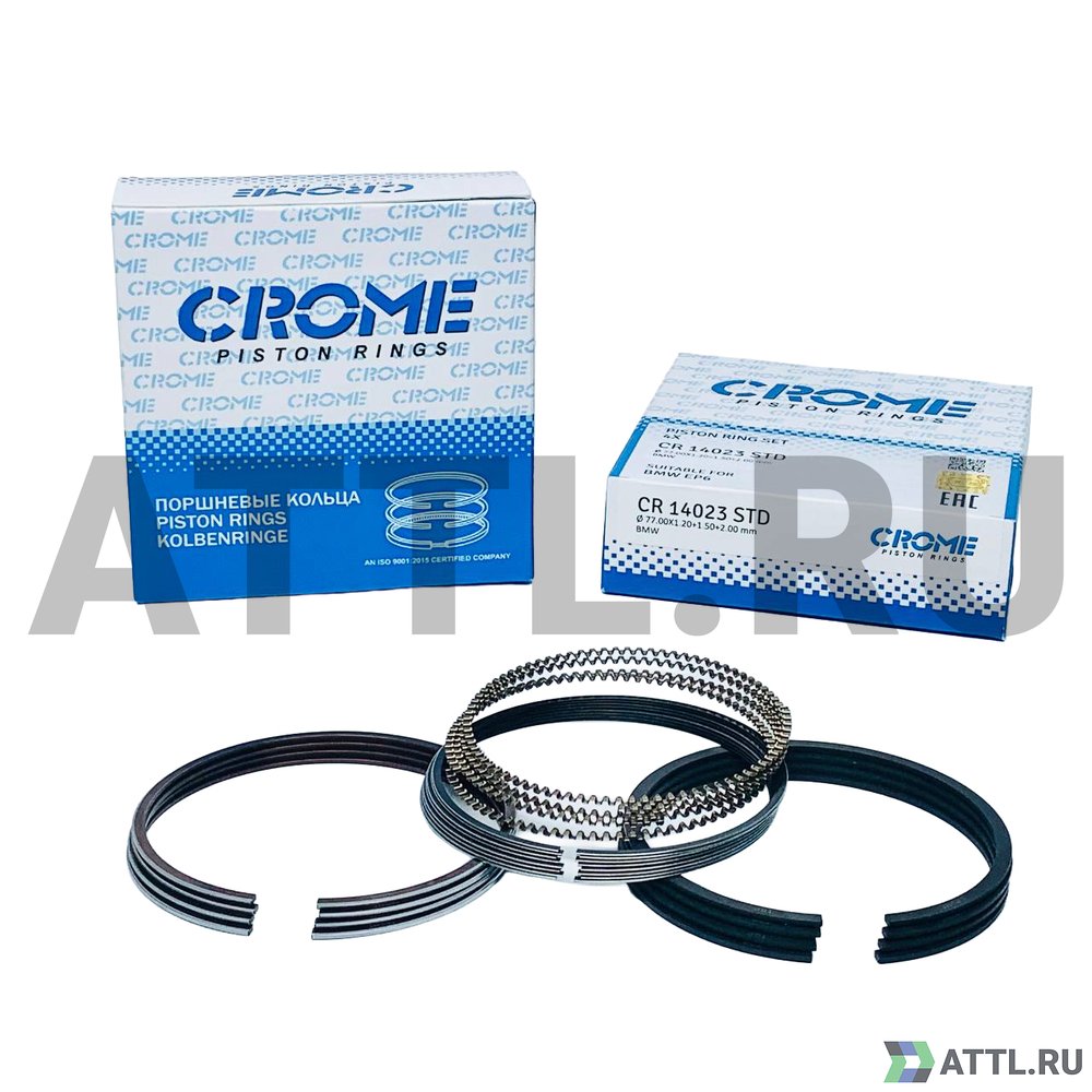 CROME CR14023 STD Комплект поршневых колец на 4 цил. STD EP6