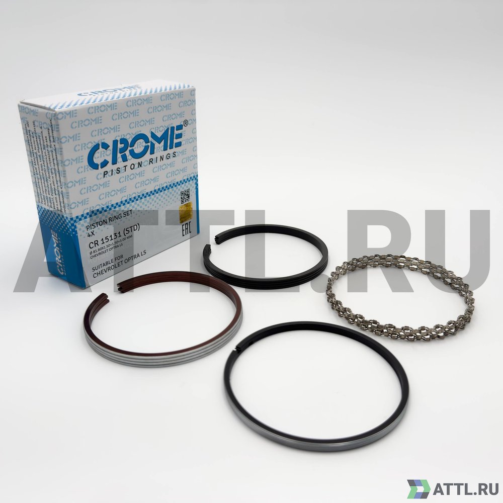 CROME CR 15131 STD Комплект поршневых колец на 4 цил. STD X18XE, X25XEL