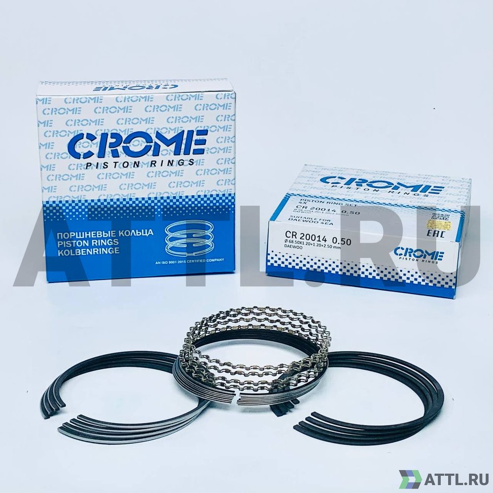 CROME CR20014 050 Комплект поршневых колец на 4 цил. +050 4EA