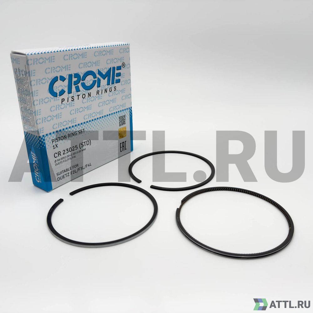 CROME CR 23025 STD Комплект поршневых колец на 1 цил. STD L20F,L35B