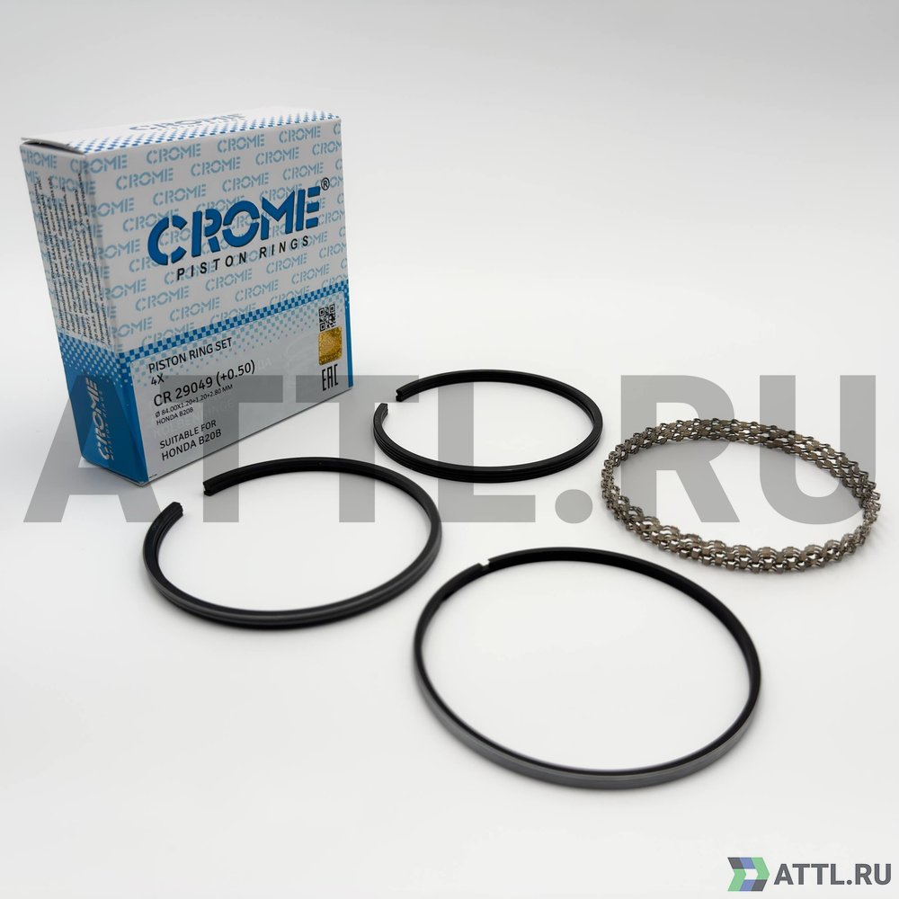 CROME CR 29049 050 Комплект поршневых колец на 4 цил. +050 B20B