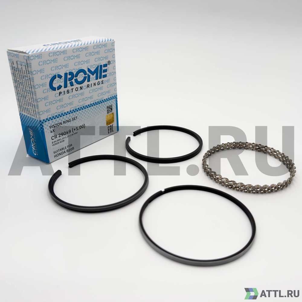 CROME CR 29049 100 Комплект поршневых колец на 4 цил. +100 B20B
