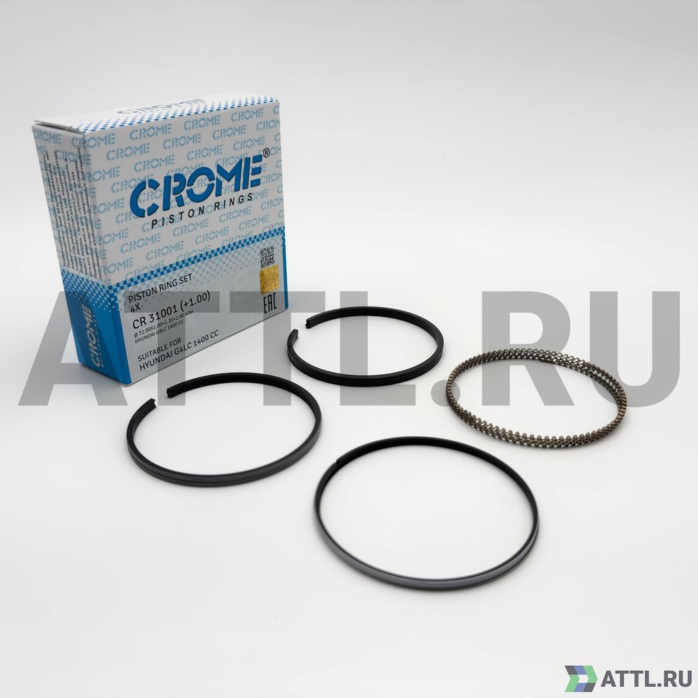 CROME CR 31001 100 Комплект поршневых колец на 4 цил.+100 G4LC