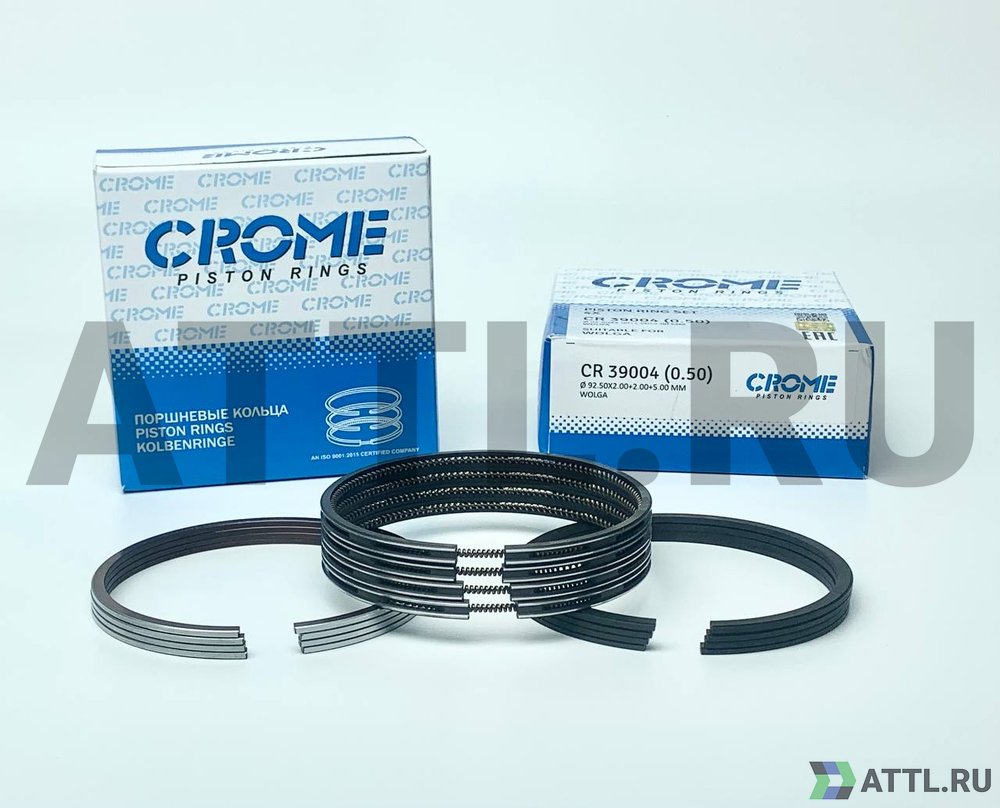 CROME CR 39004 050 Комплект поршневых колец на 4 цил. +050 GAZ