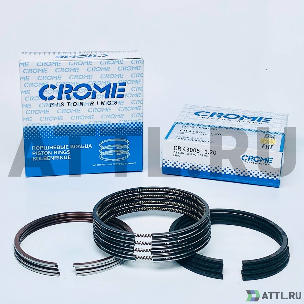 CROME CR43005 120 Комплект поршневых колец на 4 цил. +120 Ø83.2