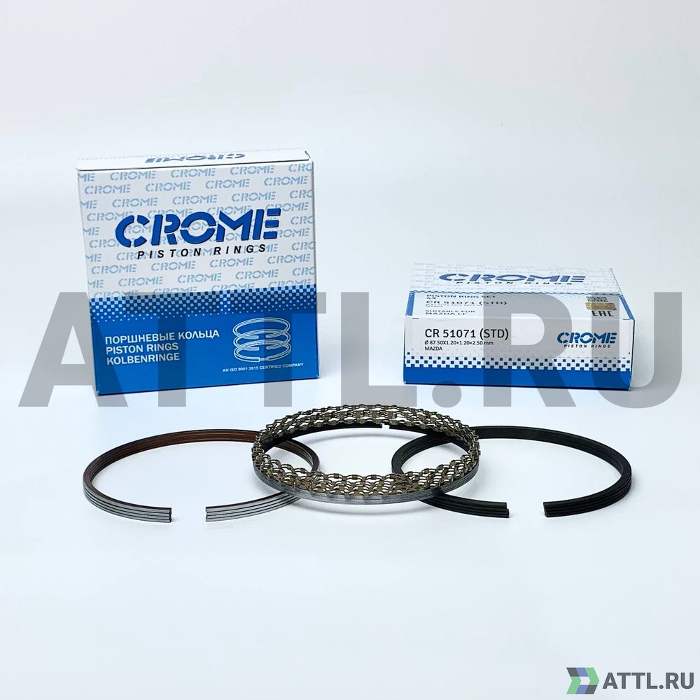 CROME CR51071 STD Комплект поршневых колец на 4 цил. STD LF