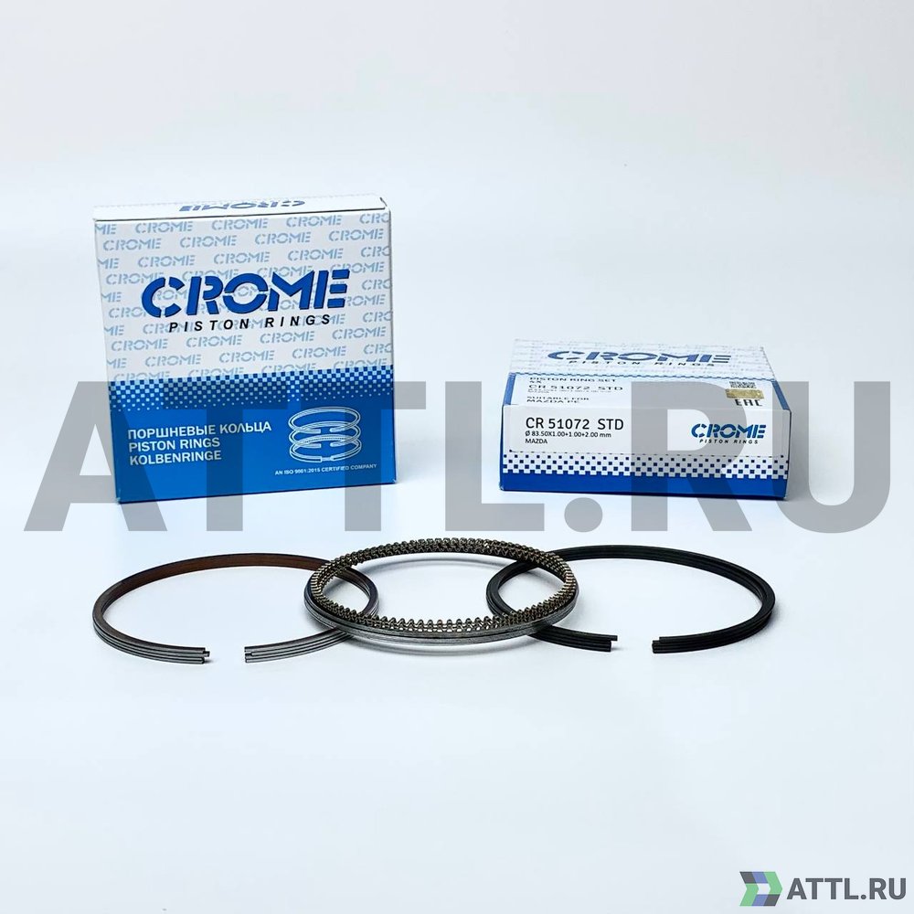 CROME CR51072 STD Комплект поршневых колец на 4 цил. STD PE