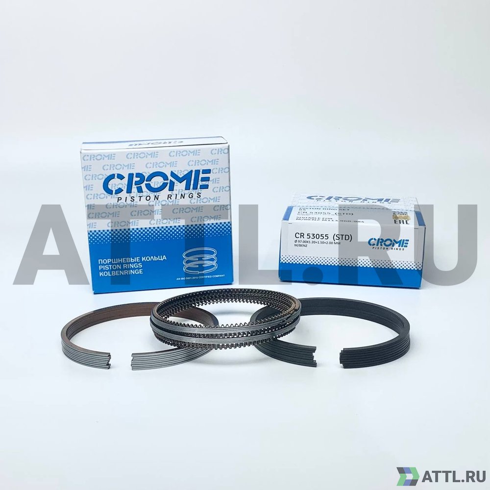 CROME CR 53055 STD Комплект поршневых колец на 8 цил. STD M113