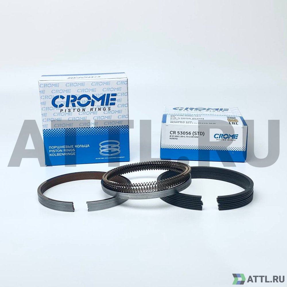 CROME CR 53056 STD Комплект поршневых колец на 8 цил. STD M113, M155