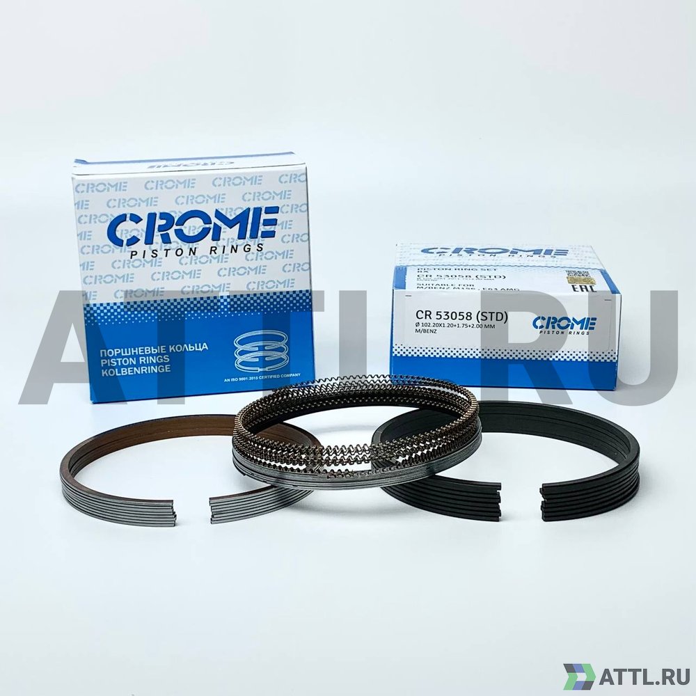 CROME CR 53058 STD Комплект поршневых колец на 8 цил. STD M156