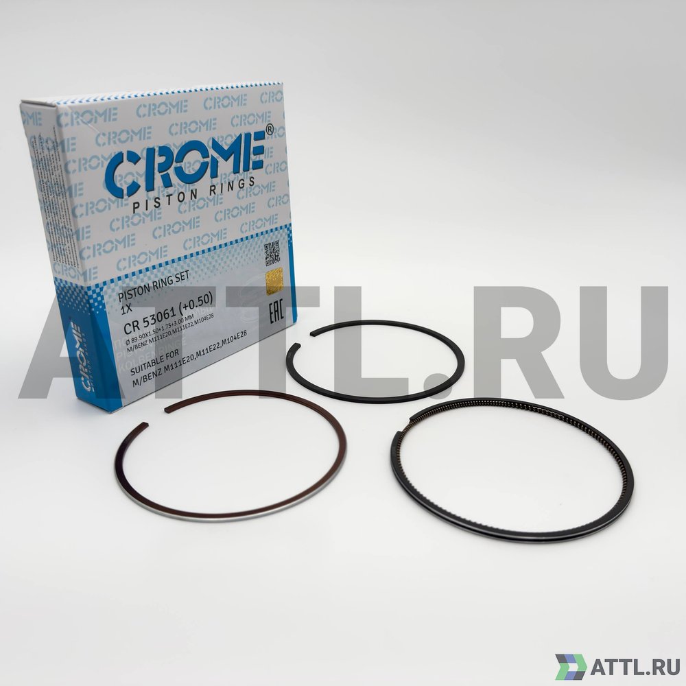 CROME CR 53061 050 Комплект поршневых колец на 1 цил. +050 M104.945