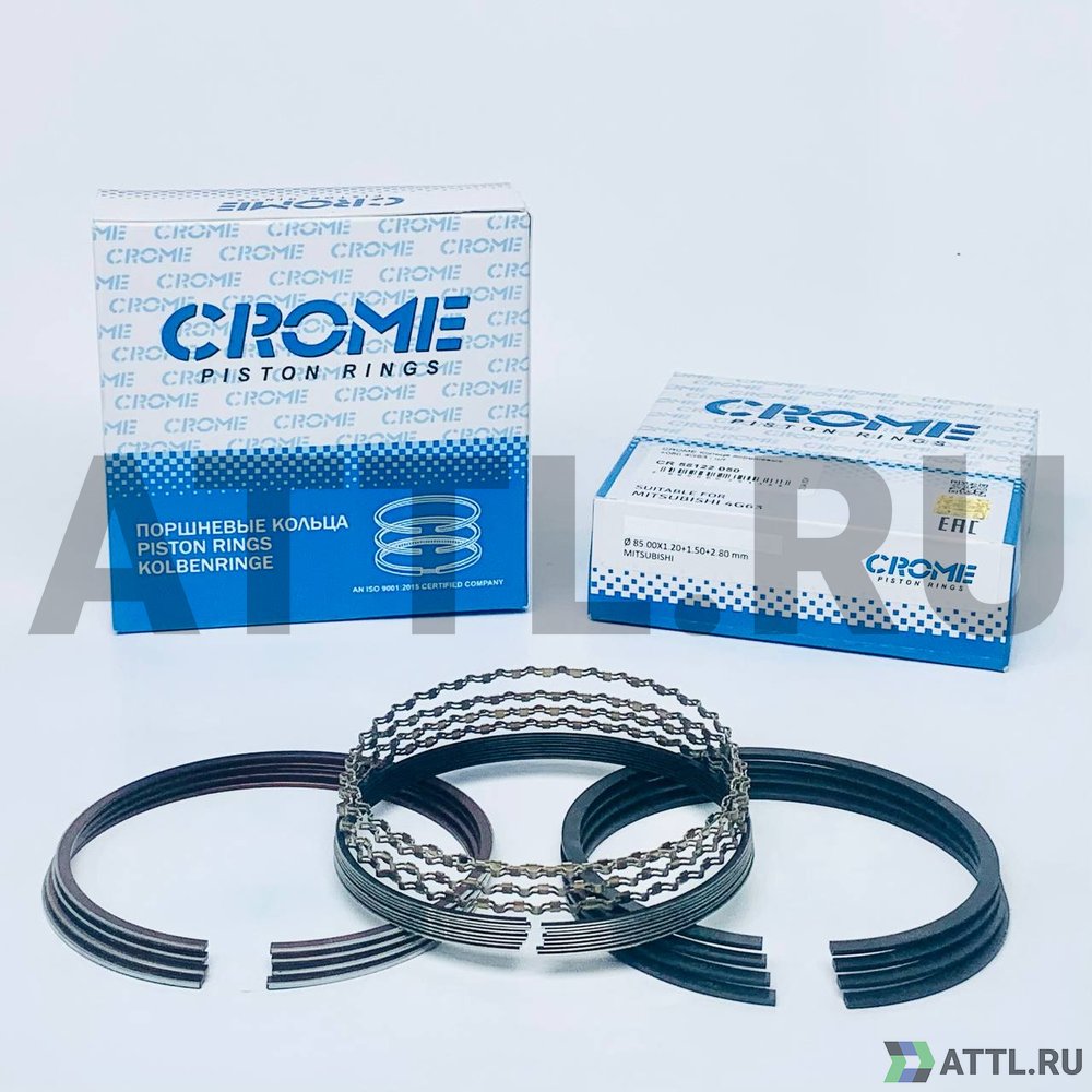 CROME CR 55122 050 Комплект поршневых колец на 4 цил. +050 4G63