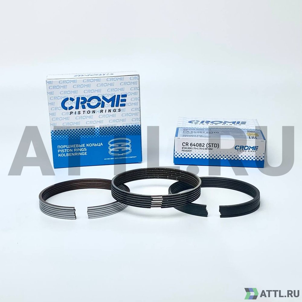 CROME CR 64082 STD Комплект поршневых колец на 6 цил. STD DT20C, 306DT