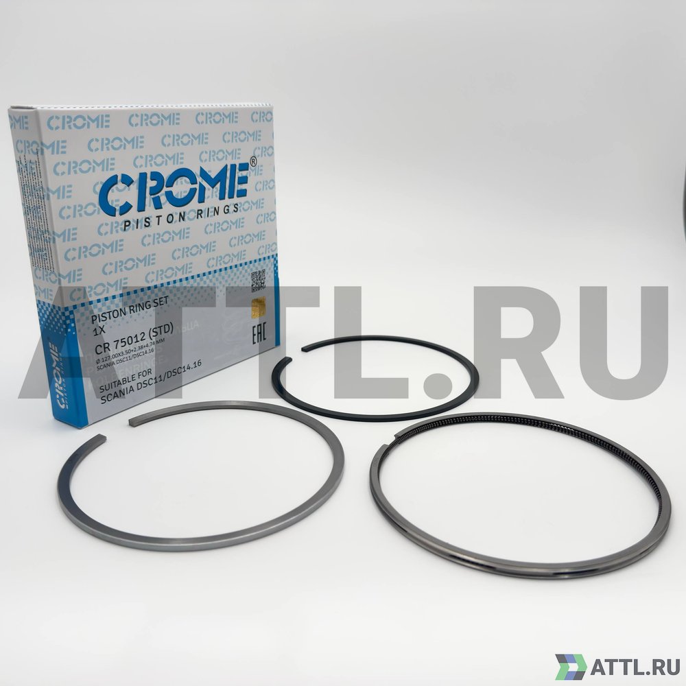 CROME CR 75012 STD Комплект поршневых колец на 1 цил. STD DSC14, DSC16