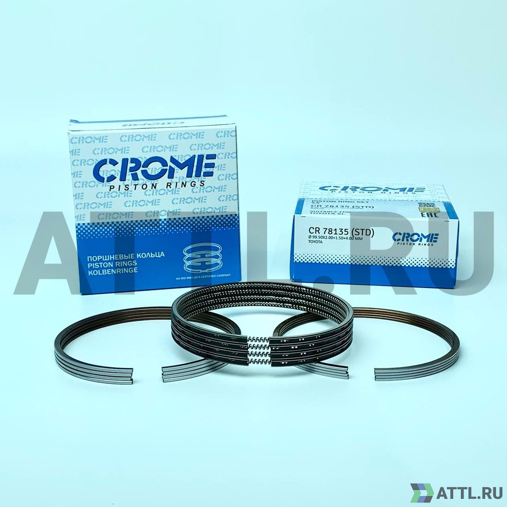 CROME CR 78135 STD Комплект поршневых колец на 4 цил. STD 5L