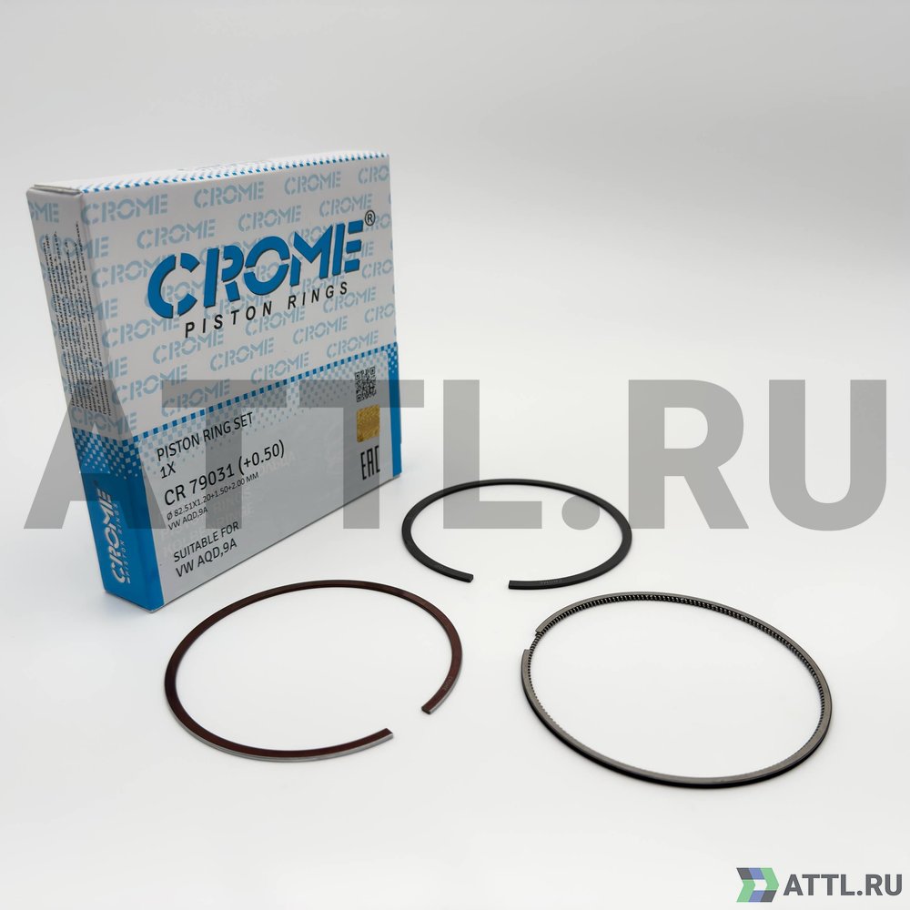 CROME CR 79031 050 Комплект поршневых колец на 1 цил. +050 ABK,AAD