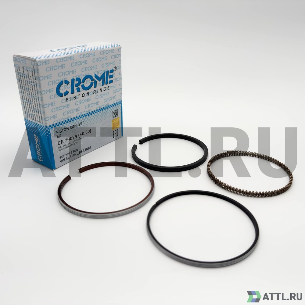 CROME CR 79079 050 Комплект поршневых колец на 4 цил. +050 BSE