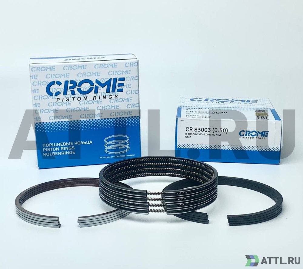 CROME CR 83003 050 Комплект поршневых колец на 4 цил. +050 S-UAZ