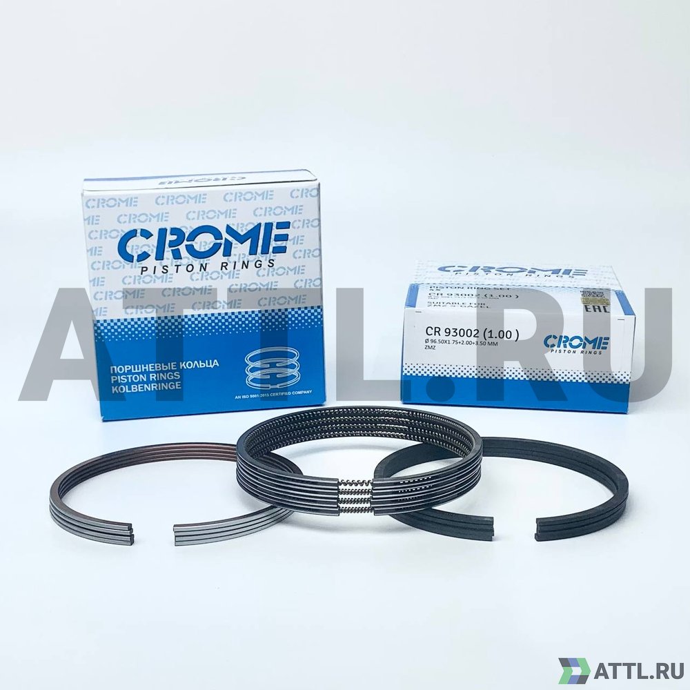 CROME CR 93002 100 Комплект поршневых колец на 4 цил. +100 ZMZ