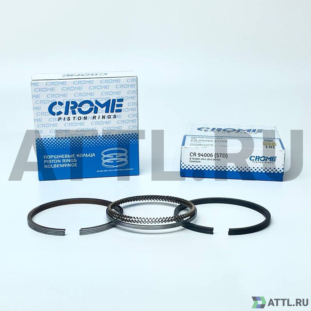 CROME CR 94006 STD Комплект поршневых колец на 4 цил. STD JL478QEP