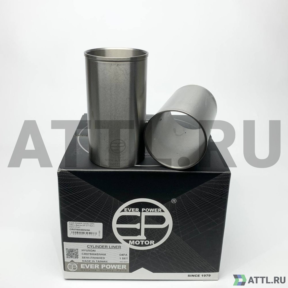 EVER POWER CR075004SNHIA Гильзы D4FA CRDi с буртом S/F (к-т 4шт)