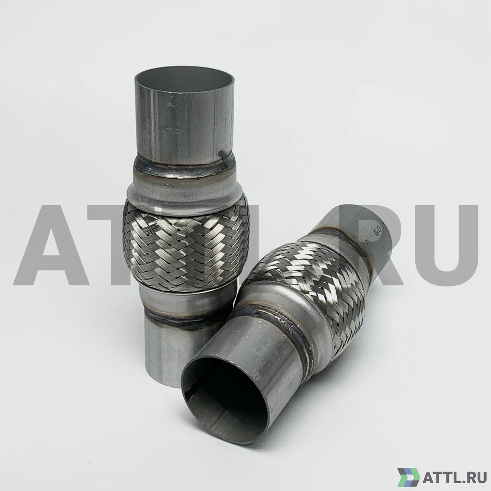 FLEX-T 57x102x203 Гофра глушителя трехслойная с патрубком 57*102*203