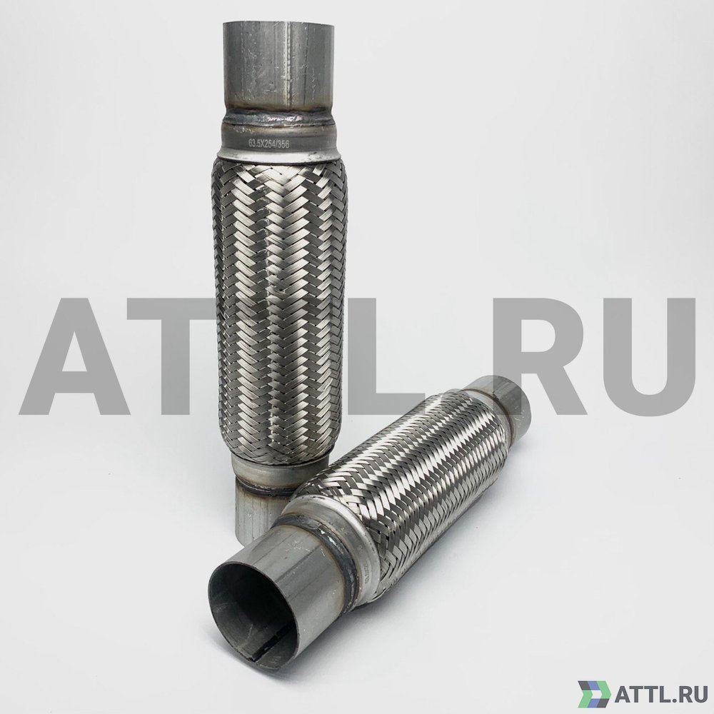 FLEX-T 63.5x254x356 Гофра глушителя трехслойная с патрубком 63.5*254*356