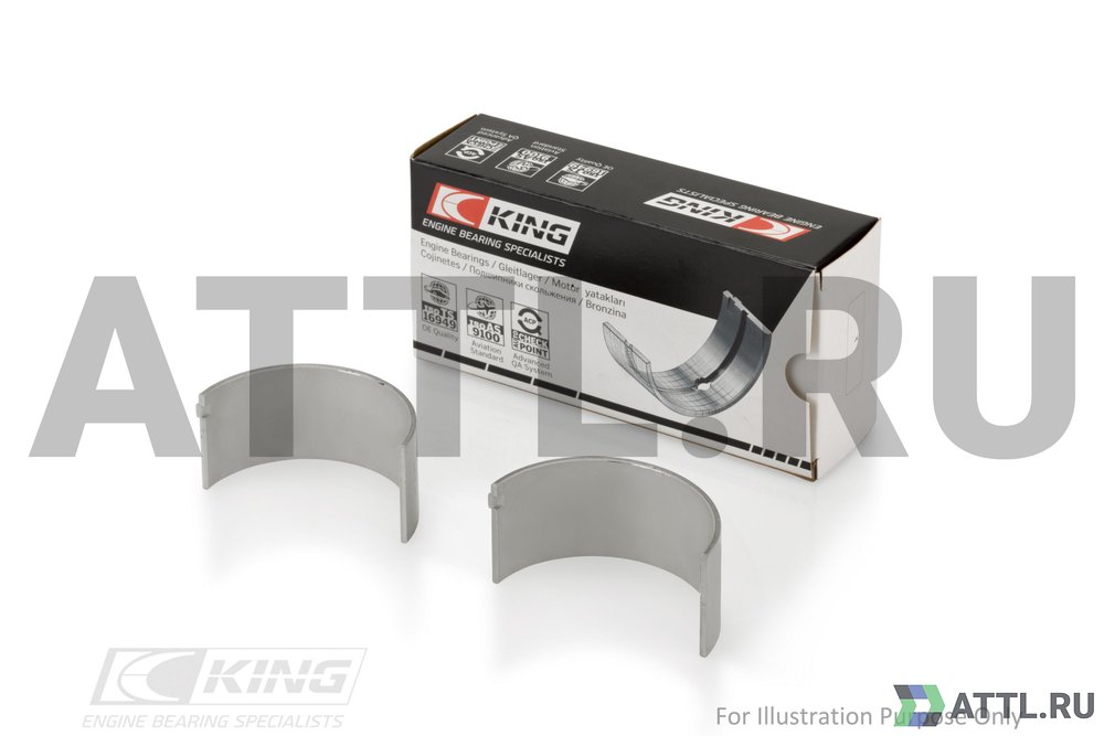 KING CR1657SV0.5 Вкладыши шатунные +0.5