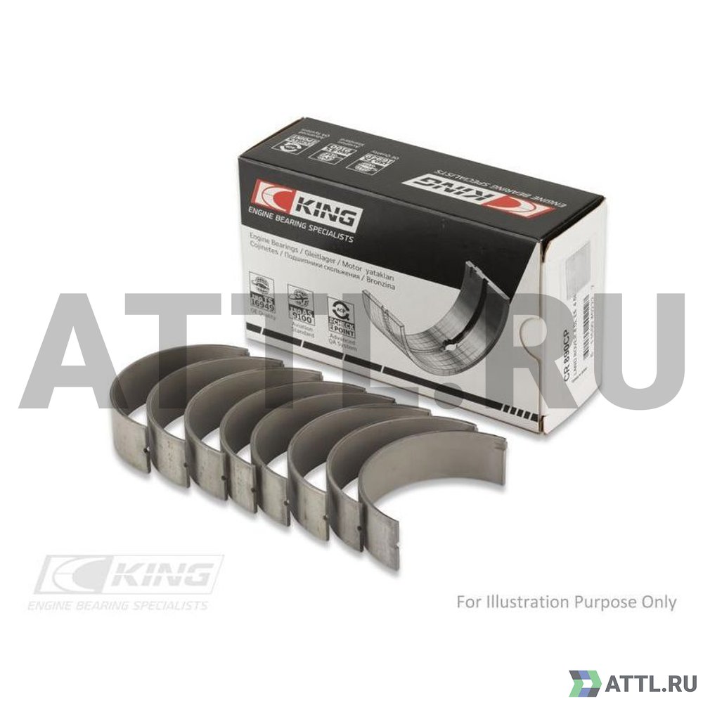 KING CR4125CP Вкладыши шатунные STD