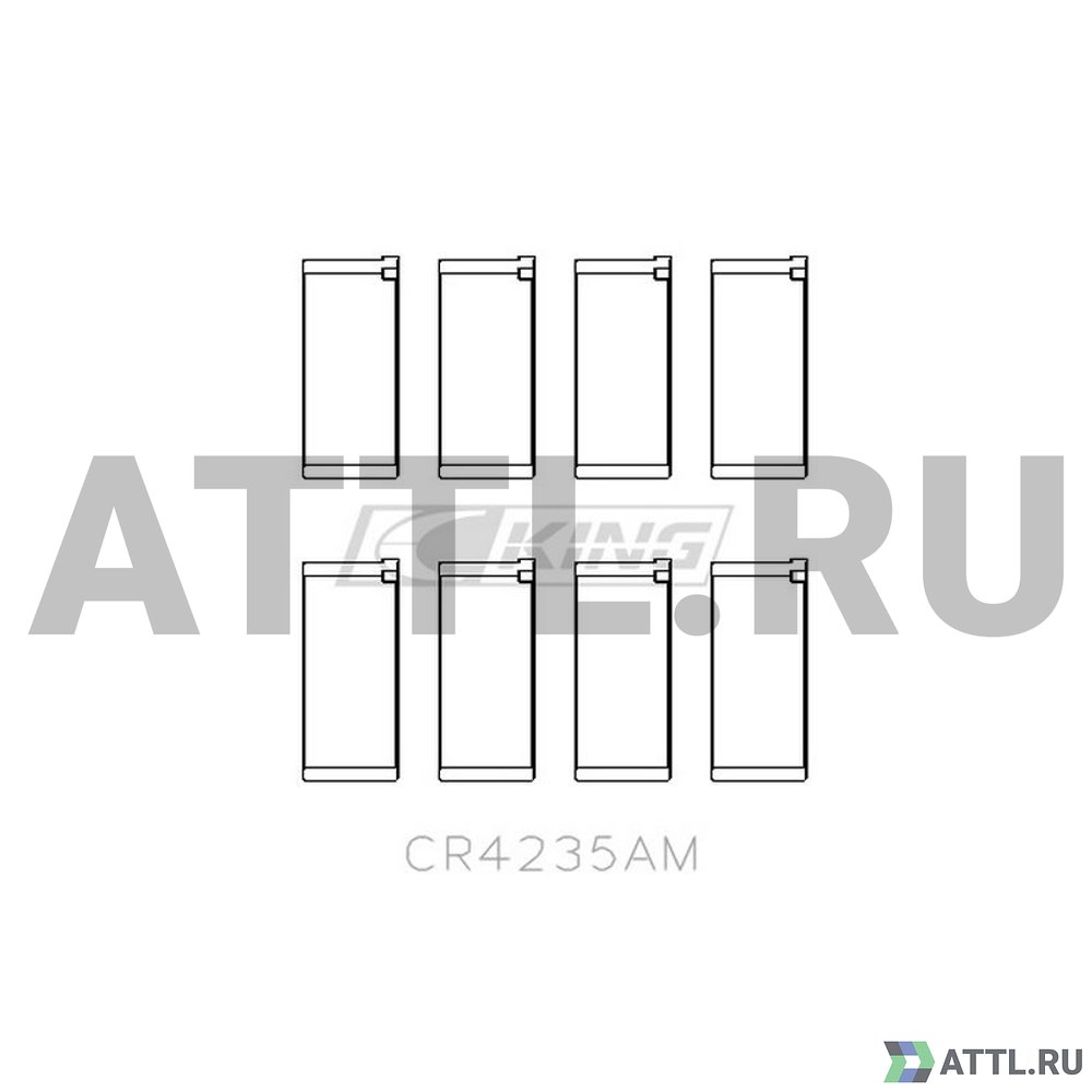KING CR4235AM Вкладыши шатунные STD
