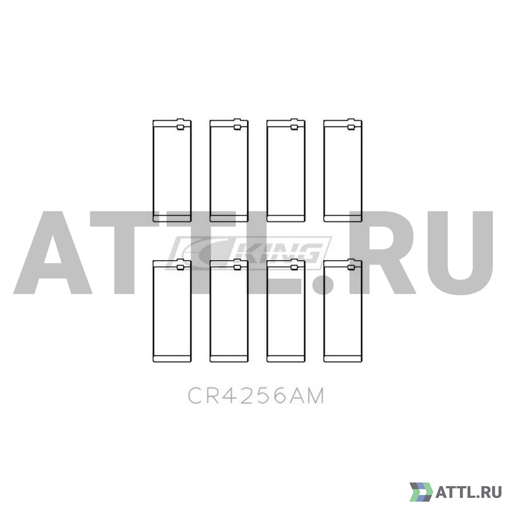 KING CR4256AM Вкладыши шатунные STD