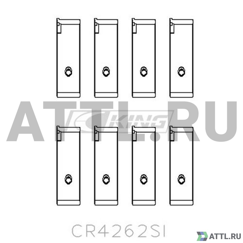 KING CR4262SI Вкладыши шатунные STD