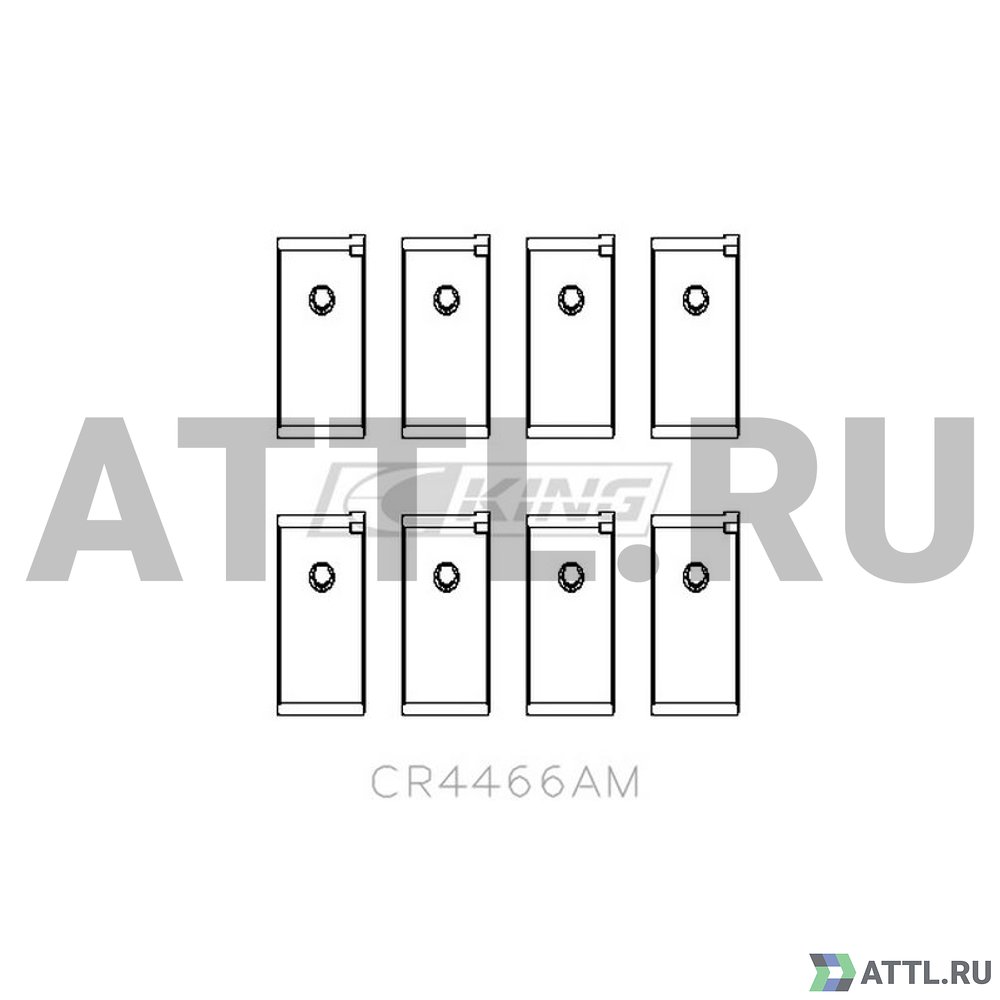 KING CR4466AM Вкладыши шатунные STD