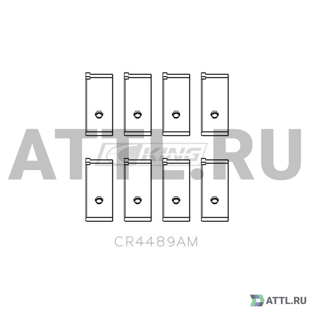 KING CR4489AM Вкладыши шатунные STD