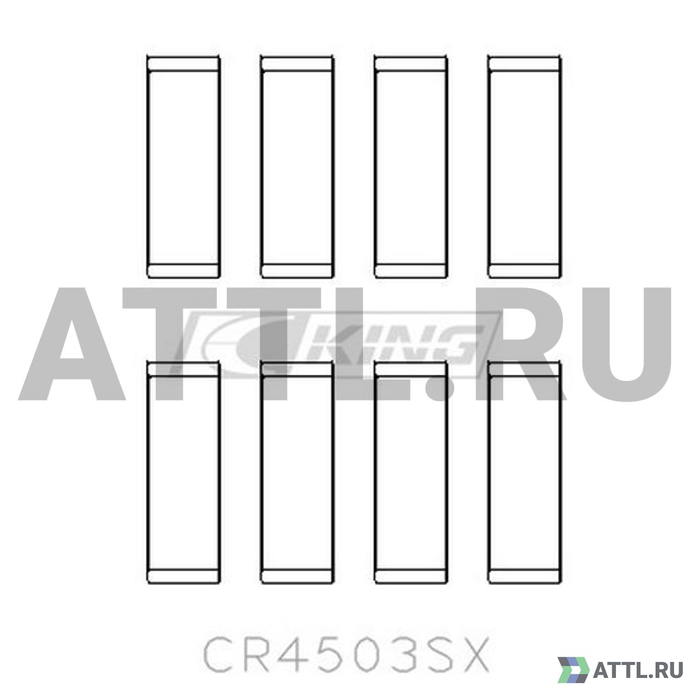 KING CR4503SX Вкладыши шатунные STD