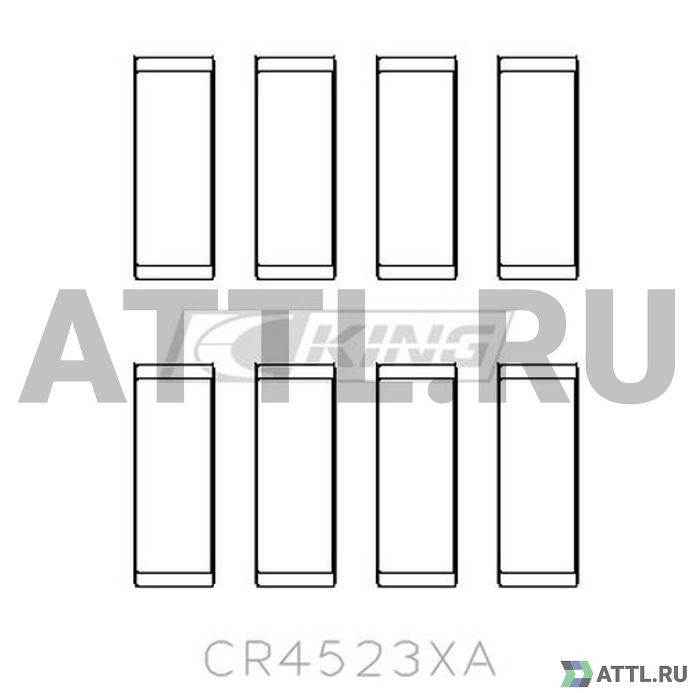 KING CR4523XA Вкладыши шатунные STD