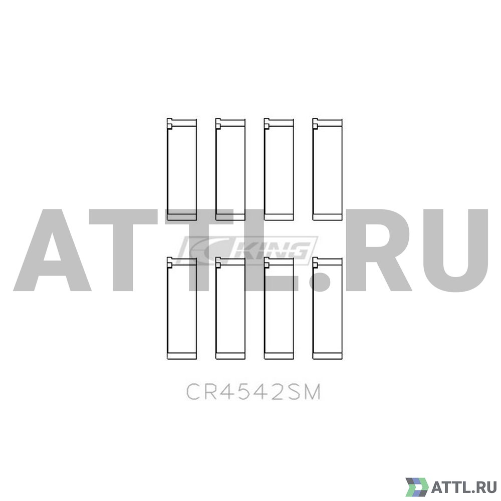 KING CR4542SM Вкладыши шатунные STD