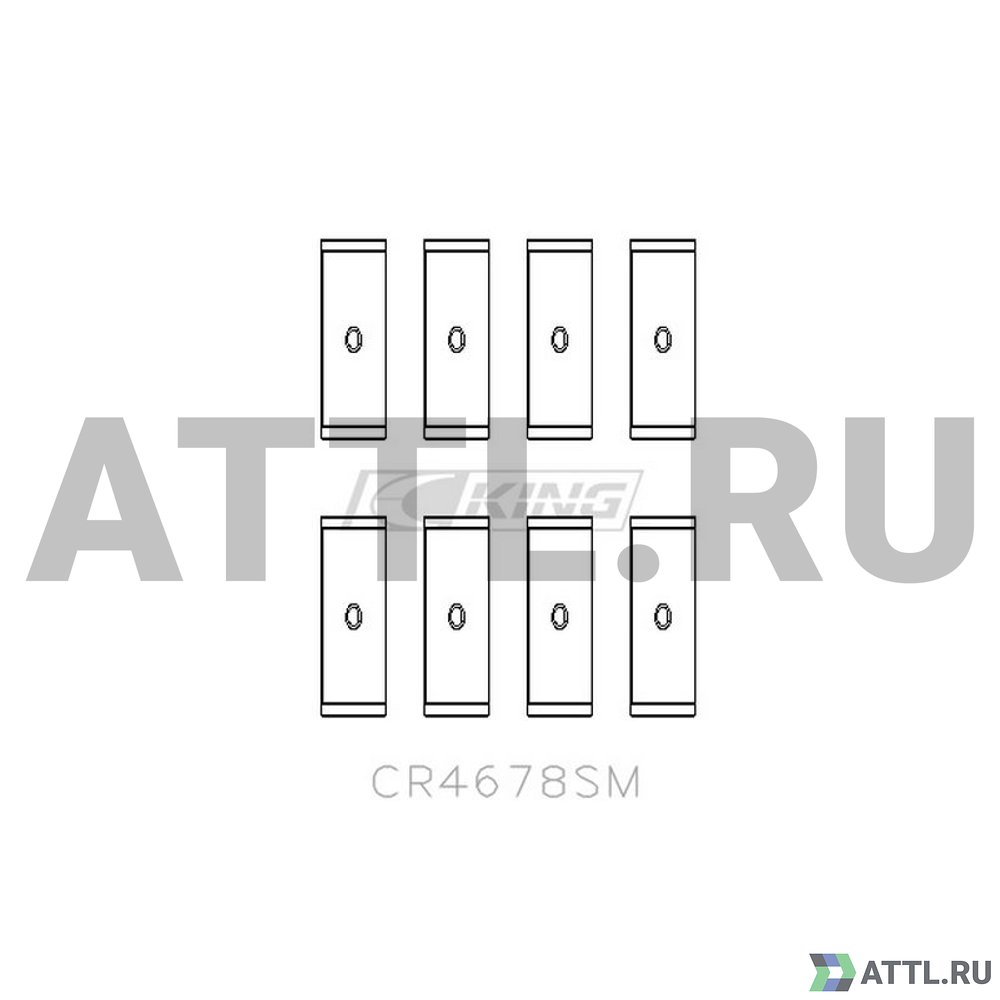 KING CR4678SM Вкладыши шатунные STD