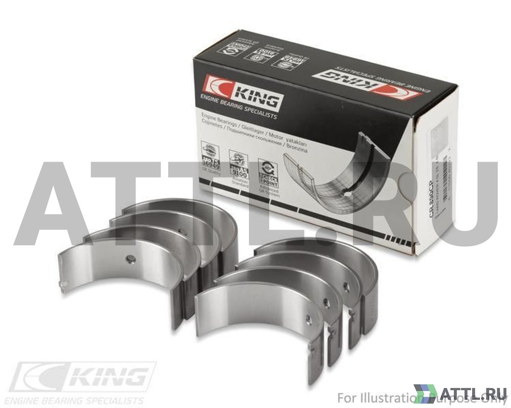 KING CR4698SM0.25 Вкладыши шатунные +0.25