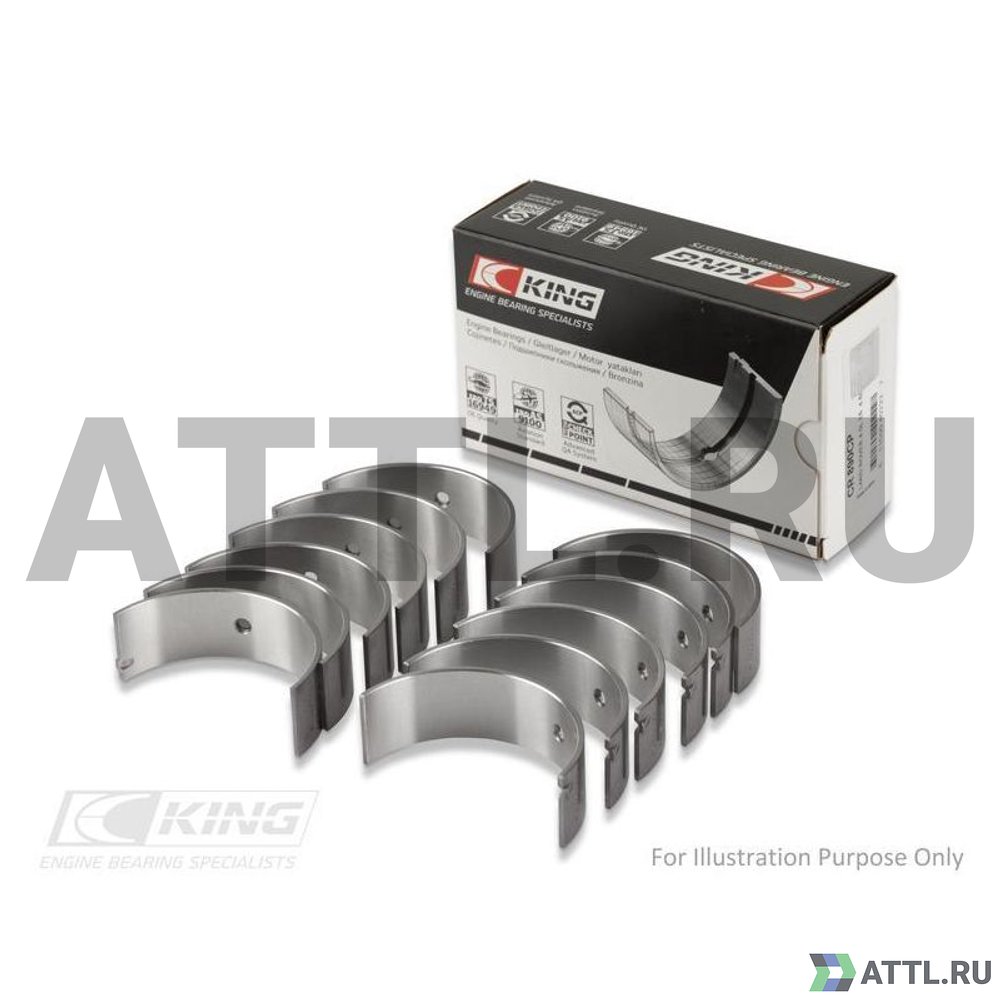 KING CR648SI010 Вкладыши шатунные +0.25
