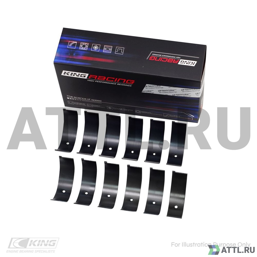 KING CR6754XPC Вкладыши шатунные STD