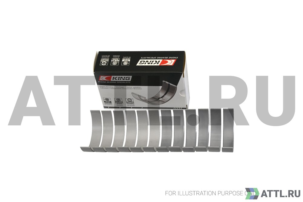KING CR6838SV 010 Вкладыши шатунные +0.25