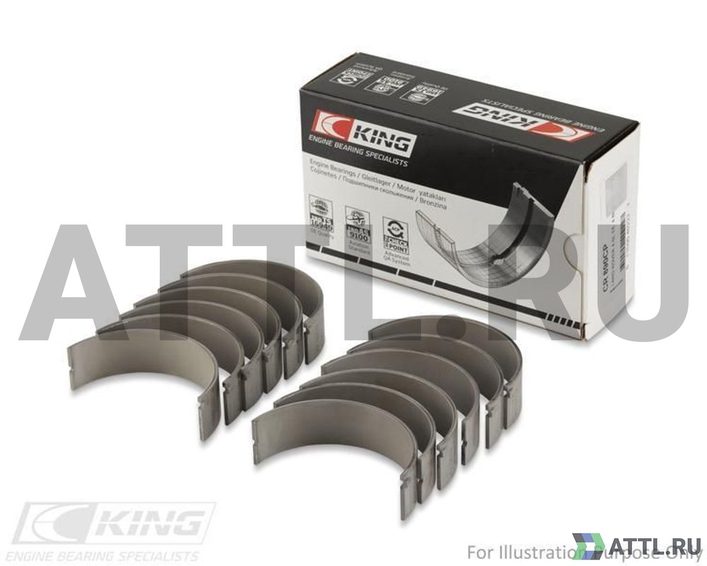 KING CR6840CP Вкладыши шатунные STD