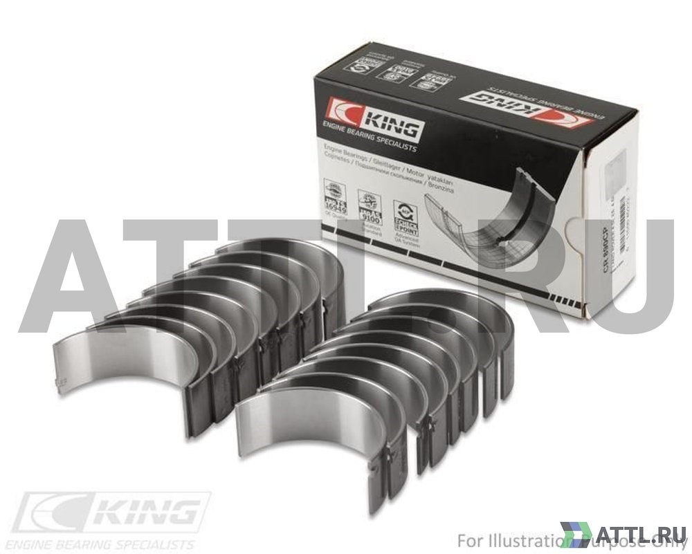KING CR8006AM Вкладыши шатунные STD