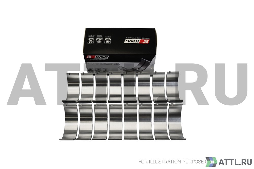 KING CR807SI010 Вкладыши шатунные