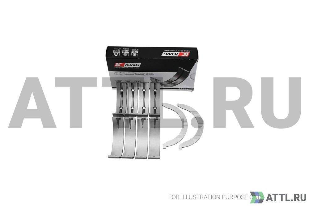 KING MB4074SI0.5 Вкладыши коренные +0.50