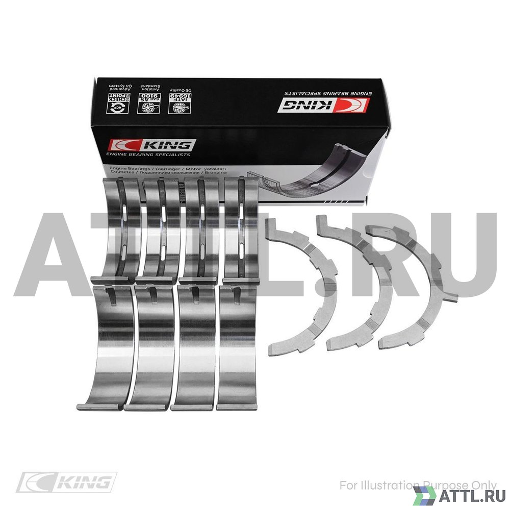 KING MB4549SI0.5 Вкладыши коренные +0.50