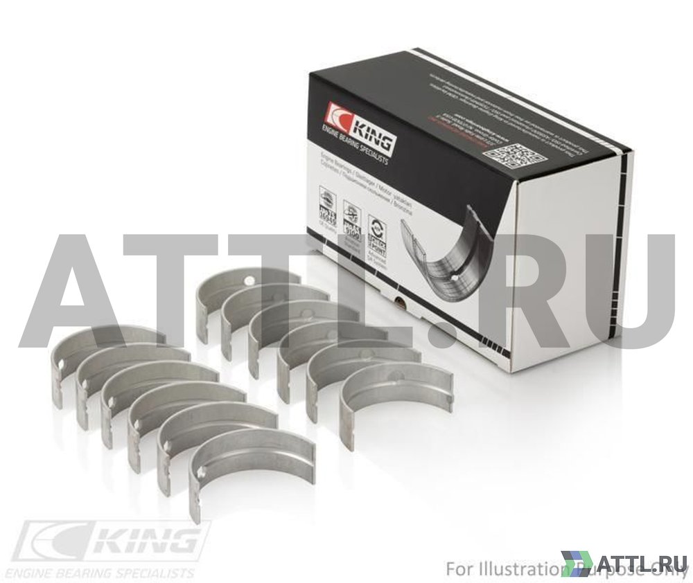KING MB632SM Вкладыши коренные STD 2.5TDI AXE/AXD