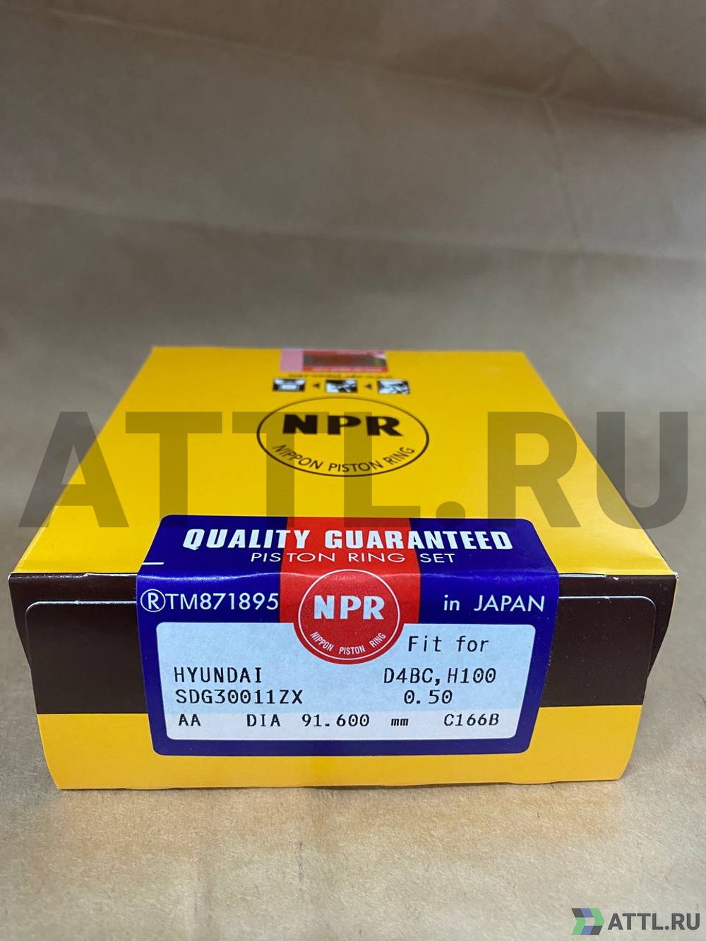 NPR SDG30011ZX 050 Поршневые кольца D4BA/D4BC