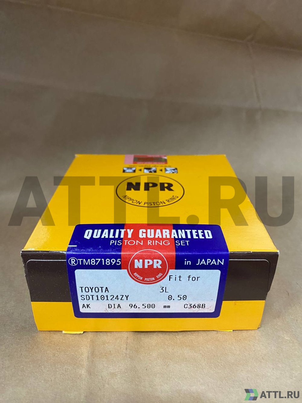 NPR SDT10124ZY 050 Поршневые кольца 3L